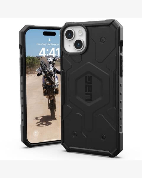 UAG Pathfinder Backcover MagSafe iPhone 15 Plus - Zwart / Schwarz / Black