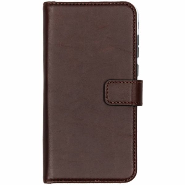 Selencia Echt Lederen Bookcase Huawei P Smart