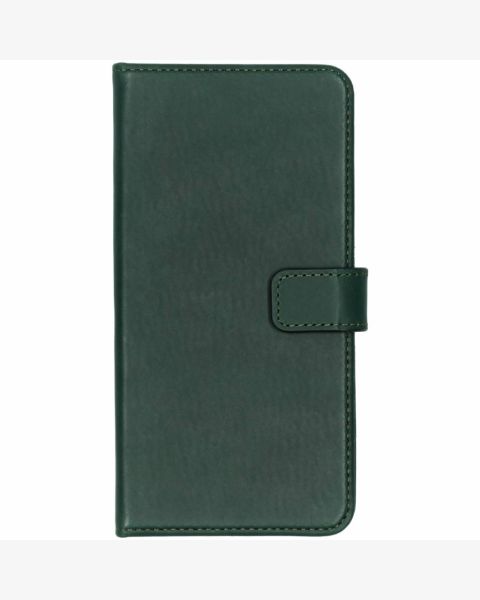 Selencia Echt Lederen Bookcase Motorola Moto G6 Plus