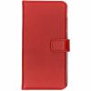 Selencia Echt Lederen Bookcase Huawei P20 Pro - Rood / Rot / Red