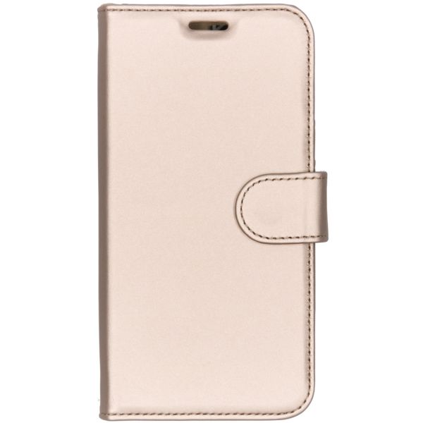 Accezz Wallet Softcase Bookcase Motorola Moto G7 Play - Goud / Gold