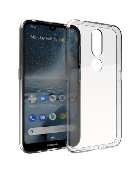 Accezz Clear Backcover Nokia 4.2 - Transparant / Transparent