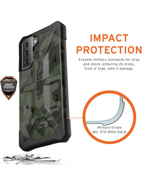 UAG Pathfinder Backcover Samsung Galaxy S21 Plus - Forest Camo