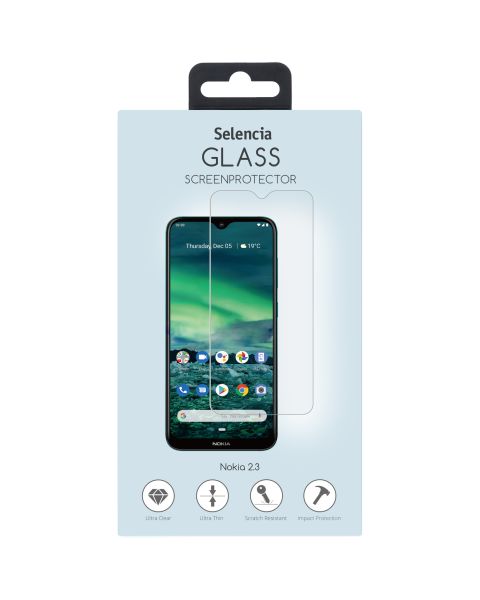 Selencia Gehard Glas Screenprotector Nokia 2.3