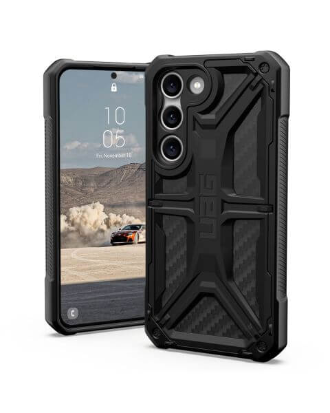 UAG Monarch Backcover Samsung Galaxy S23 - Carbon Fiber