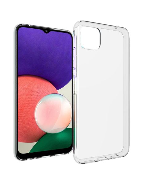 Accezz Clear Backcover Samsung Galaxy A22 (5G) - Transparant / Transparent
