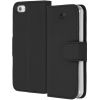 Wallet Softcase Booktype iPhone SE / 5 / 5s - Zwart / Black