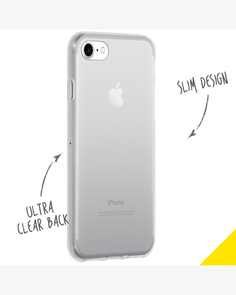 Accezz Clear Backcover iPhone SE (2022 / 2020) / 8 / 7 / 6(s)