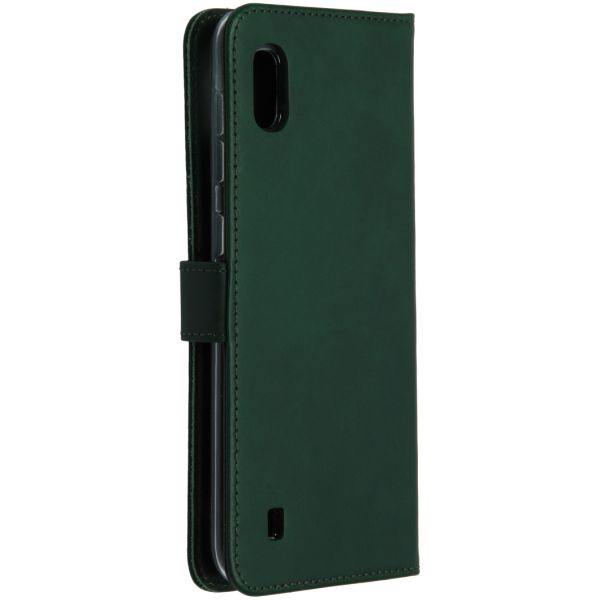 Echt Lederen Booktype Samsung Galaxy A10 - Groen - Groen / Green