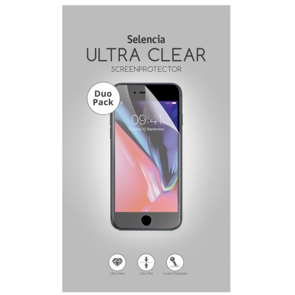 Duo Pack Ultra Clear Screenprotector Alcatel 1S (2019) - Screenprotector