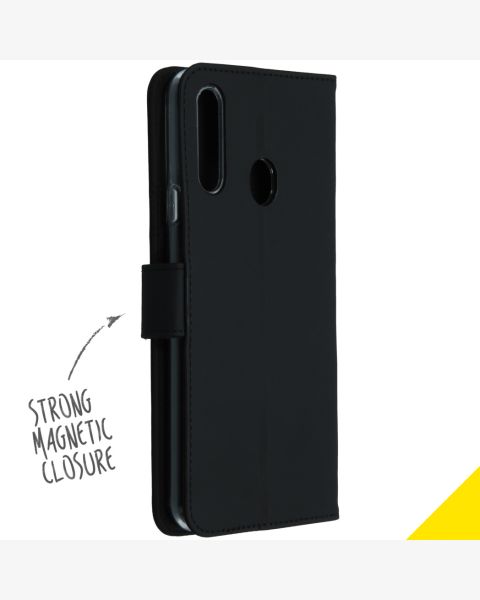 Accezz Wallet Softcase Bookcase Samsung Galaxy A20s - Zwart / Schwarz / Black