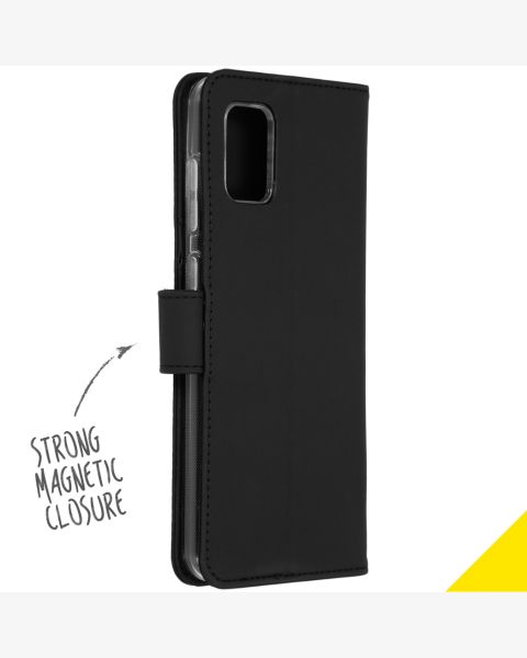 Accezz Wallet Softcase Bookcase Samsung Galaxy A31 - Zwart / Schwarz / Black