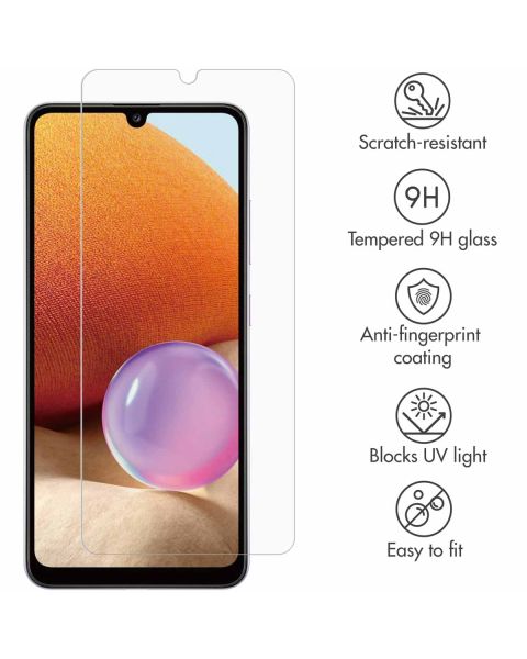 Selencia Gehard Glas Screenprotector Samsung Galaxy A32 (4G)