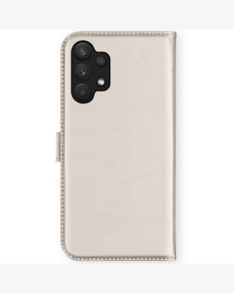 Selencia Echt Lederen Bookcase Samsung Galaxy A32 (5G) - Lichtgrijs / Hellgrau    / Light Gray