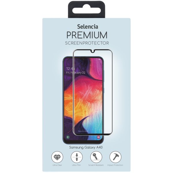 Selencia Gehard Glas Premium Screenprotector Samsung Galaxy A40
