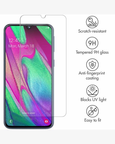 Selencia Gehard Glas Screenprotector Samsung Galaxy A40