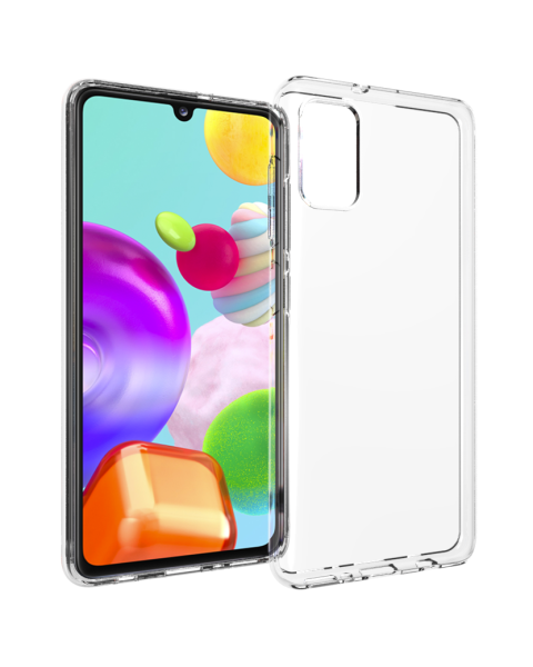 Accezz Clear Backcover Samsung Galaxy A41 - Transparant / Transparent