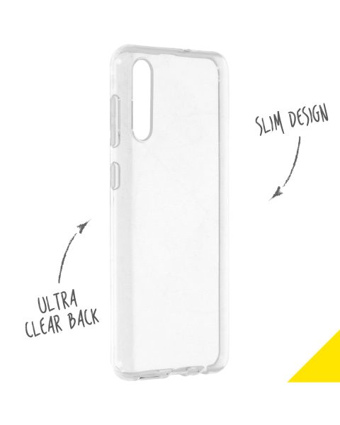 Accezz Clear Backcover Samsung Galaxy A50 / A30s - Transparant / Transparent