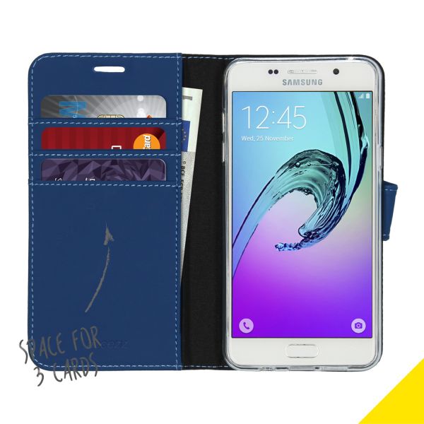 Wallet Softcase Booktype Samsung Galaxy A5 (2016) - Blauw / Blue