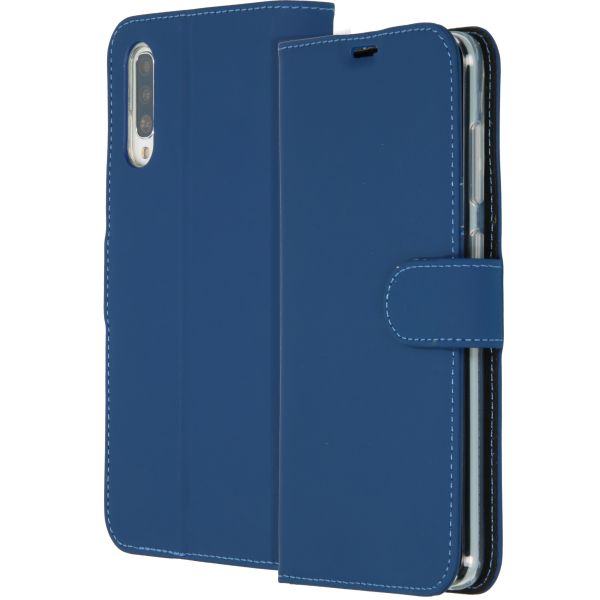 Wallet Softcase Booktype Samsung Galaxy A70 - Donkerblauw - Blauw / Blue