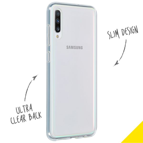 Accezz Clear Backcover Samsung Galaxy A70 - Transparant / Transparent