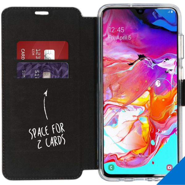 Xtreme Wallet Booktype Samsung Galaxy A70 - Blauw - Blauw / Blue