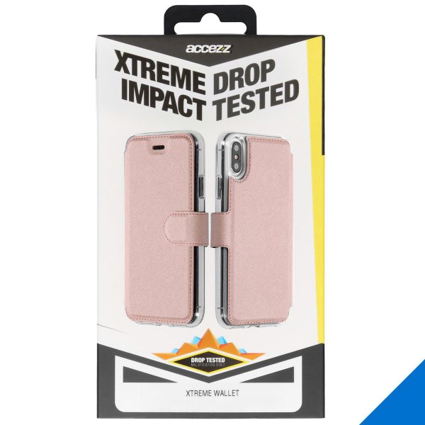 Xtreme Wallet Booktype Samsung Galaxy A70 - Rosé Goud - Rosé Goud / Rosé Gold