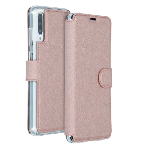 Xtreme Wallet Booktype Samsung Galaxy A70 - Rosé Goud - Rosé Goud / Rosé Gold