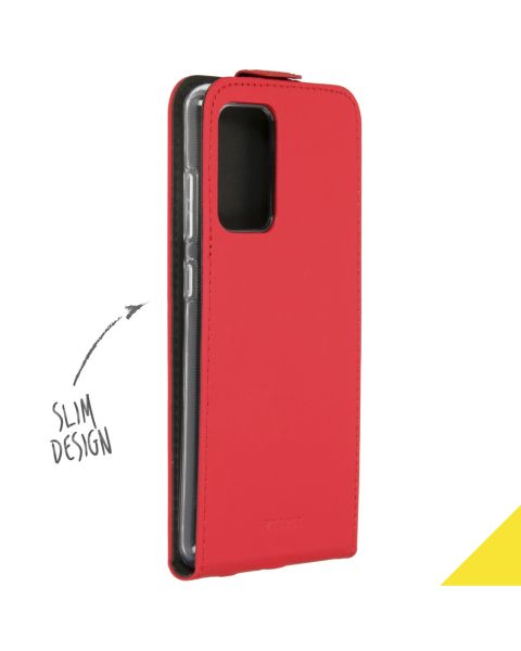 Accezz Flipcase Samsung Galaxy A72 - Rood / Rot / Red