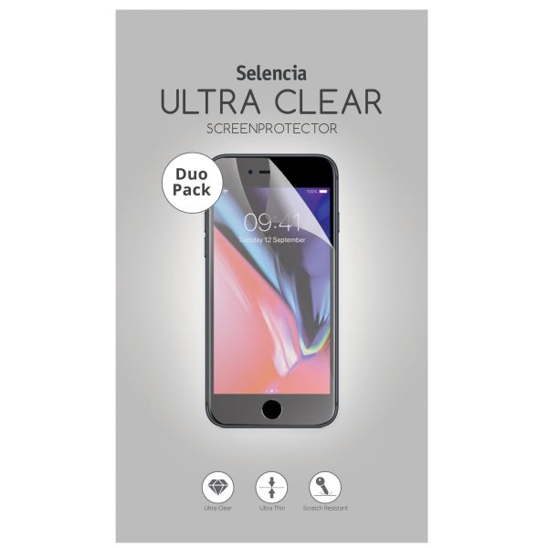 Duo Pack Ultra Clear Screenprotector Galaxy A8 (2018) - Screenprotector