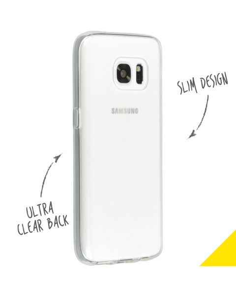 Accezz Clear Backcover Samsung Galaxy S7 - Transparant / Transparent