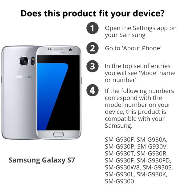 Accezz Clear Backcover Samsung Galaxy S7 - Transparant / Transparent