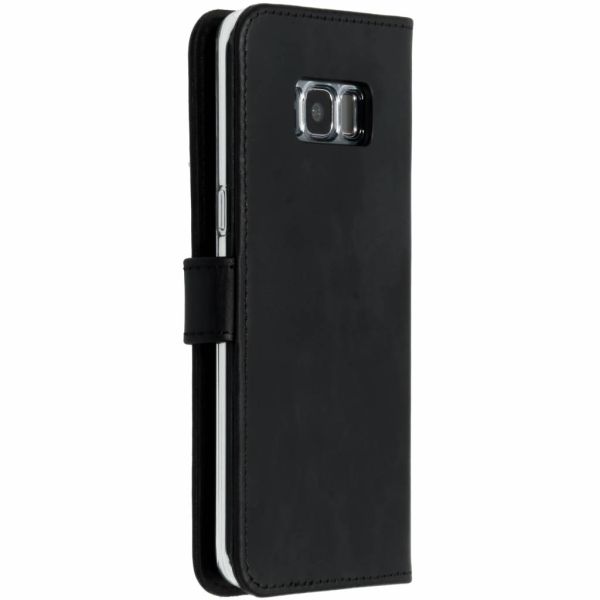 Selencia Echt Lederen Bookcase Samsung Galaxy S8
