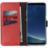 Selencia Echt Lederen Bookcase Samsung Galaxy S8
