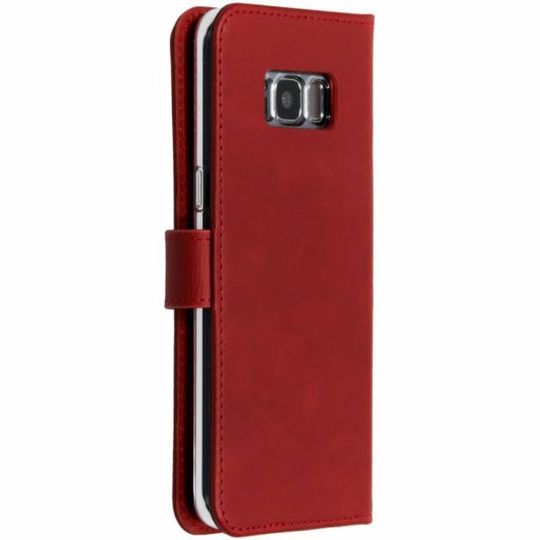 Selencia Echt Lederen Bookcase Samsung Galaxy S8