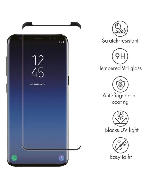 Selencia Gehard Glas Premium Screenprotector Samsung Galaxy S9