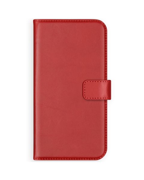 Selencia Echt Lederen Bookcase Samsung Galaxy S9