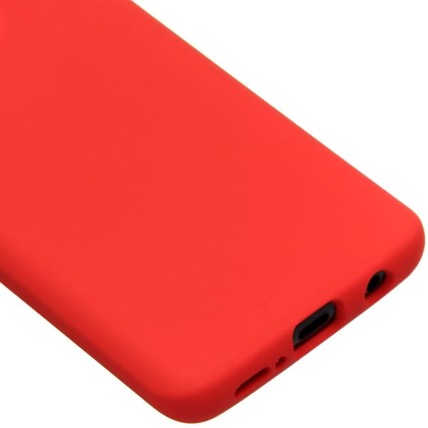 Liquid Silicone Backcover Samsung Galaxy S9 - Rood - Rood / Red