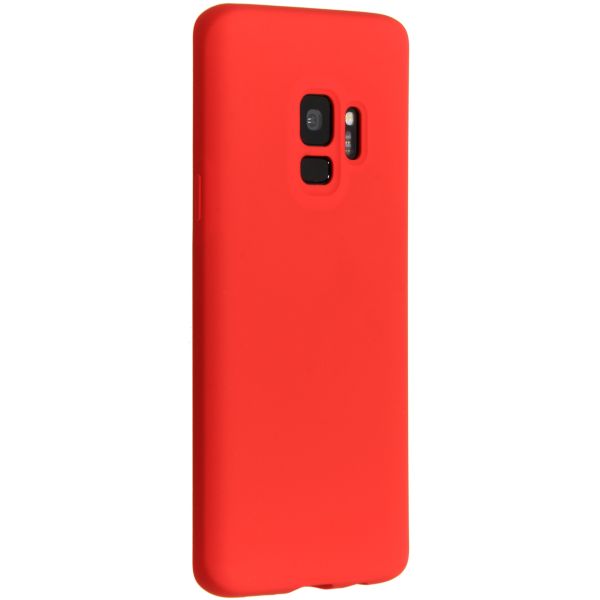 Liquid Silicone Backcover Samsung Galaxy S9 - Rood - Rood / Red