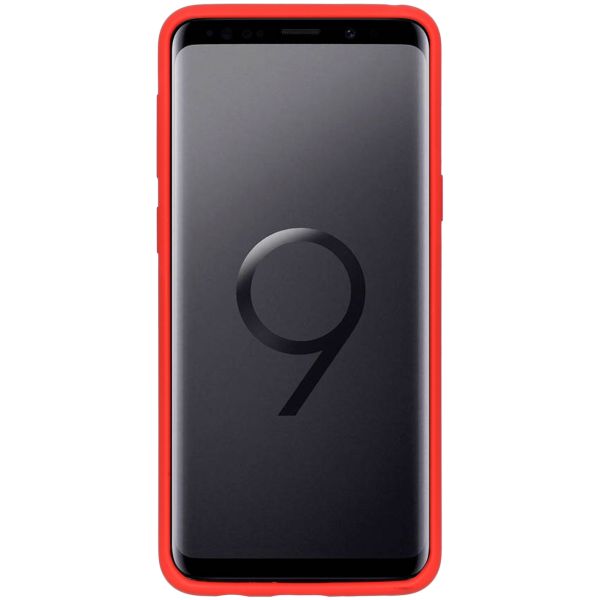 Liquid Silicone Backcover Samsung Galaxy S9 - Rood - Rood / Red