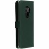 Selencia Echt Lederen Bookcase Samsung Galaxy S9 Plus