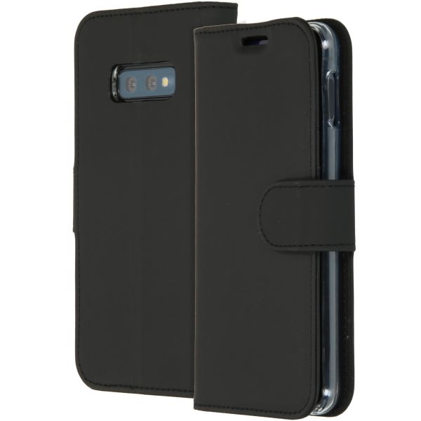 Wallet Softcase Booktype Samsung Galaxy S10e - Zwart / Black