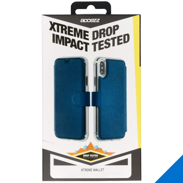 Xtreme Wallet Booktype Samsung Galaxy S10e - Donkerblauw - Blauw / Blue