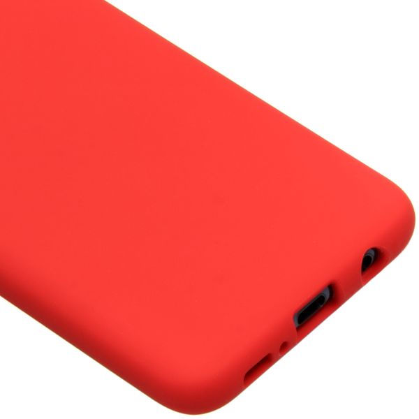 Liquid Silicone Backcover Samsung Galaxy S10e - Rood - Rood / Red