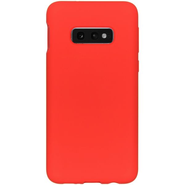 Liquid Silicone Backcover Samsung Galaxy S10e - Rood - Rood / Red