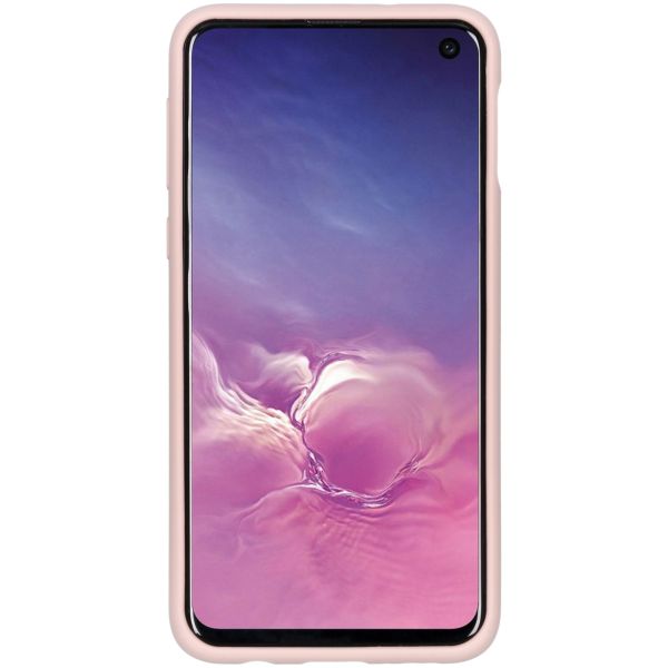 Liquid Silicone Backcover Samsung Galaxy S10e - Roze - Roze / Pink