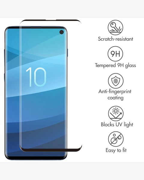 Selencia Gehard Glas Premium Screenprotector Samsung Galaxy S10