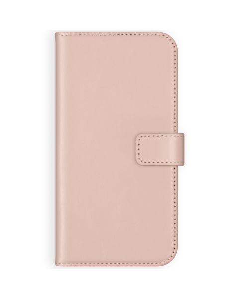Selencia Echt Lederen Bookcase Samsung Galaxy S10 - Roze / Rosa / Pink