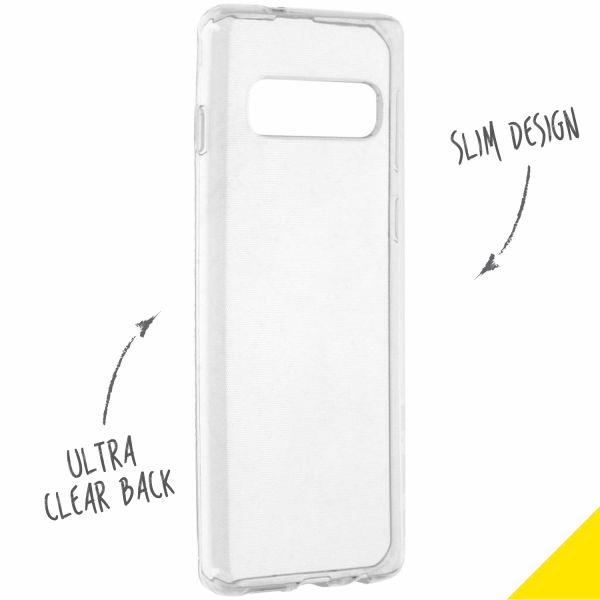 Accezz Clear Backcover Samsung Galaxy S10