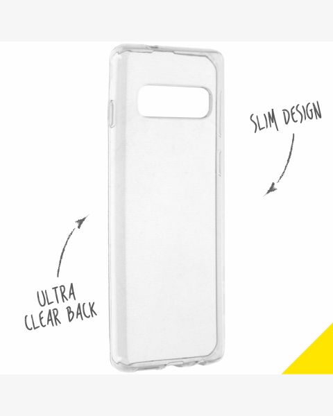 Accezz Clear Backcover Samsung Galaxy S10